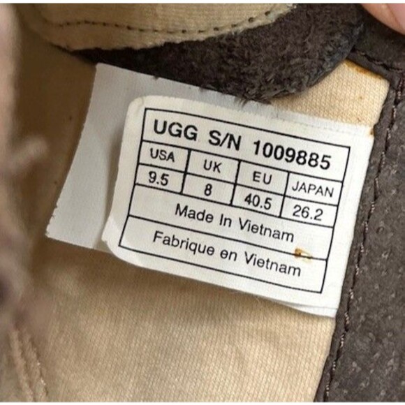 UGG Blaney 1009885 Leather High Top LaceUp Zipper Sneakers Sz 9.5 Women Shoes - Picture 10 of 10